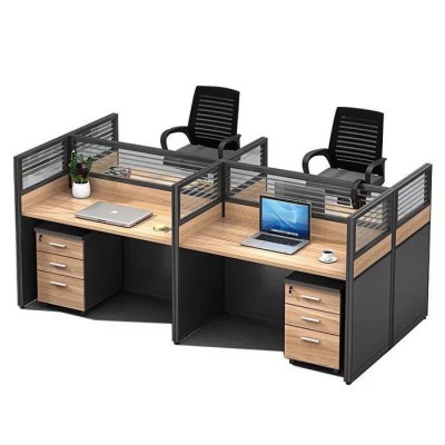 办公桌 员工电脑办公桌 桌椅组合 办公家具 办公桌卡座